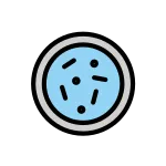 Petri Dish SVG Icon